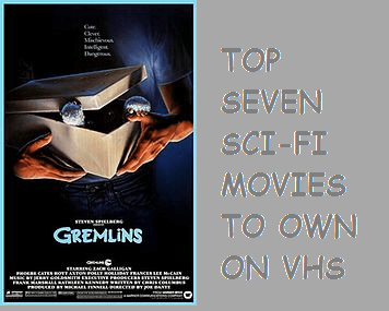 top7 sci fi movies on VHS