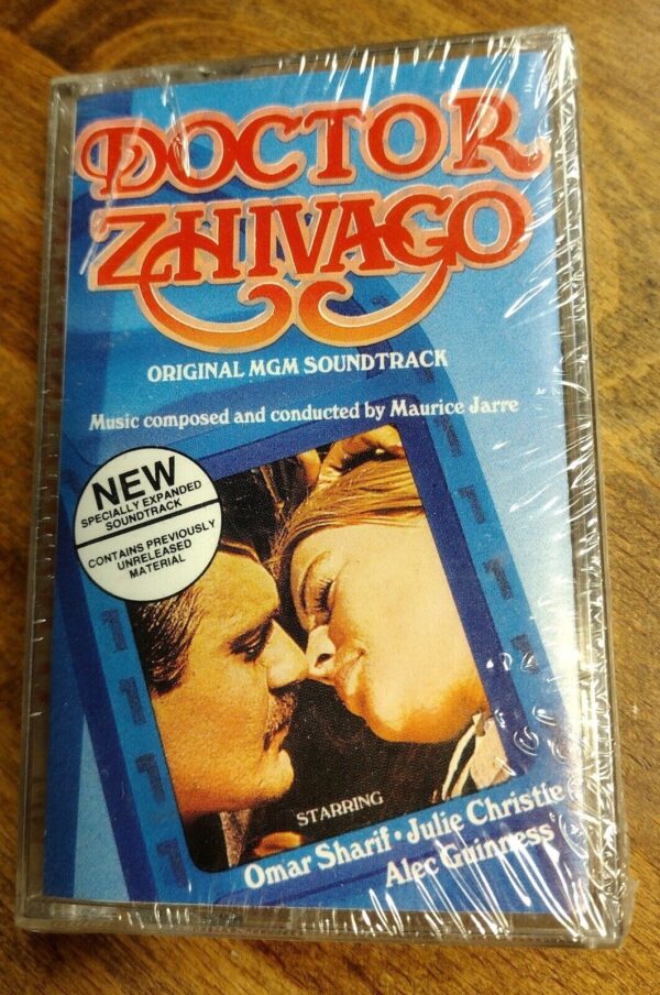SEALED Doctor Zhivago Original Motion Picture Soundtrack 1990 Cassette Tape