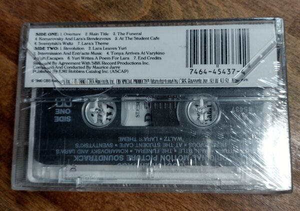 SEALED Doctor Zhivago Original Motion Picture Soundtrack 1990 Cassette Tape